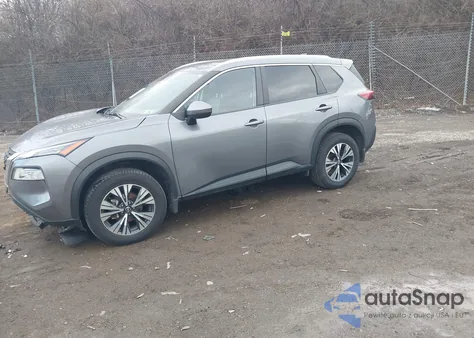 2022 Nissan Rogue Sv Intelligent Awd z USA, uszkodzony, nr VIN JN8BT3BB4NW335674